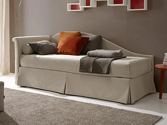 Divano letto in tessuto a due posti Tropea Duomo Design