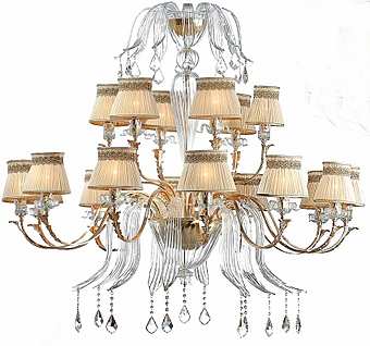 Lampadario Il PARALUME MARINA 1845/CH18/ORO24 / TR