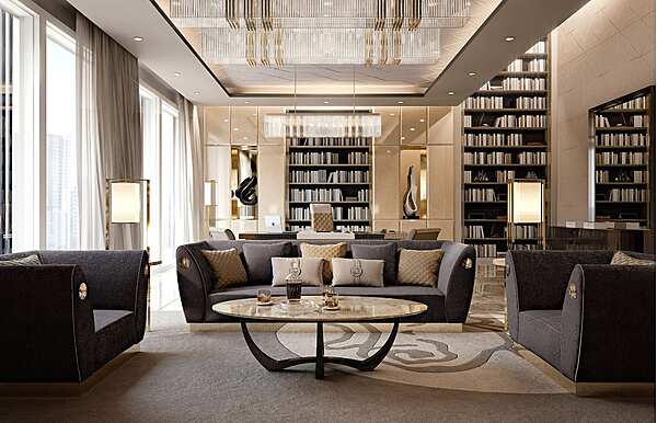 Poltrona con braccioli in tessuto Symphony Bizzotto Italia fabbrica Bizzotto Italia dall'Italia. Foto №6