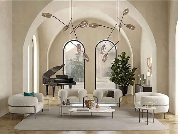 Lampada a sospensione in cristallo LED Diantha Gallotti&Radice fabbrica Gallotti & Radice dall'Italia. Foto №4