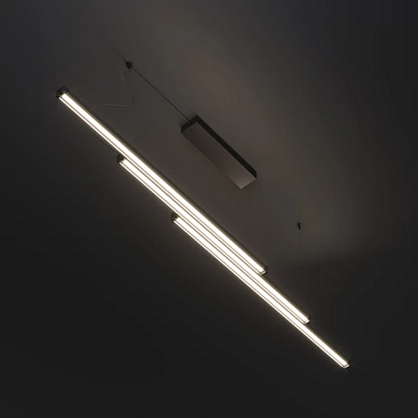 Lampada a sospensione in alluminio anodizzato LED Fabbian Light Glide fabbrica Fabbian dall'Italia. Foto №4