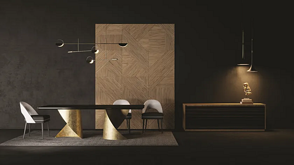 Tavolo rettangolare in legno CASA +39 THOLOS ETH001, ETH002 fabbrica ENCORE (by CASA +39) dall'Italia. Foto №3