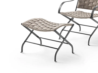 Poggiapiedi rettangolare da esterno in materiale resistente FLEXFORM Carlotta Outdoor