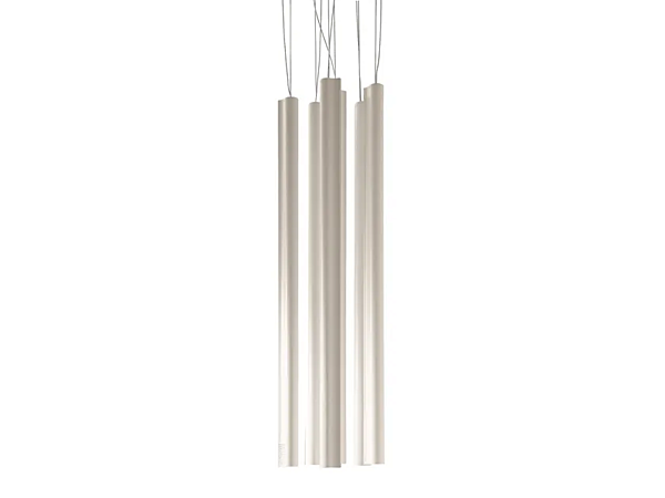 Lampada a sospensione in pelle conciata al vegetale LED foglia GIORGETTI fabbrica GIORGETTI dall'Italia. Foto №1