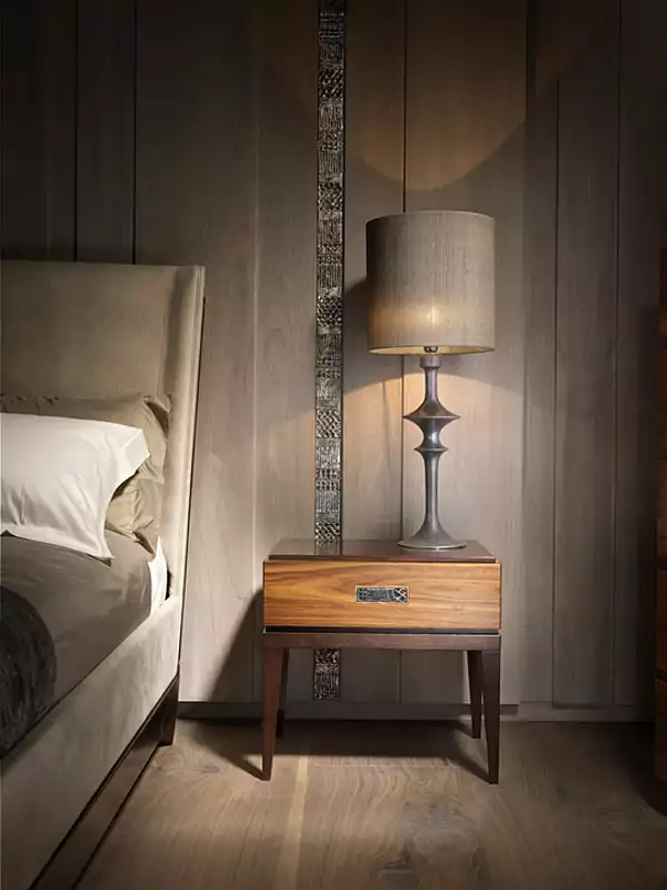 Letto matrimoniale imbottito con testiera alta | SEGRETI S993 di ARTE BROTTO fabbrica Arte Brotto dall'Italia. Foto №3