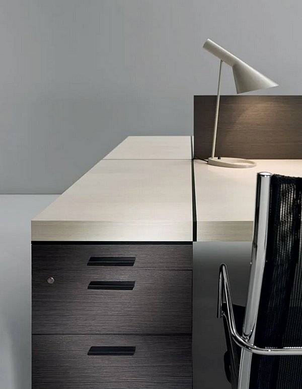 Scrivania angolare in legno Blade i 4 Mariani fabbrica i 4 Mariani dall'Italia. Foto №5