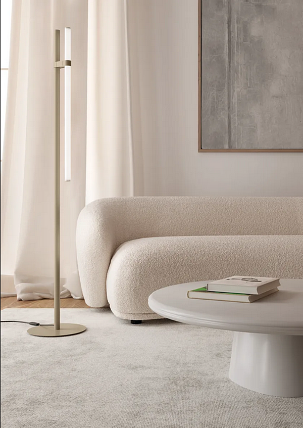 Lampada da terra LED in vetro borosilicato e metallo Paralela AXOLIGHT fabbrica Axolight dall'Italia. Foto №4