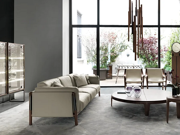 Divano a due posti in tessuto Urban GIORGETTI 66530, 66531, 66510, 66511 fabbrica GIORGETTI dall'Italia. Foto №4