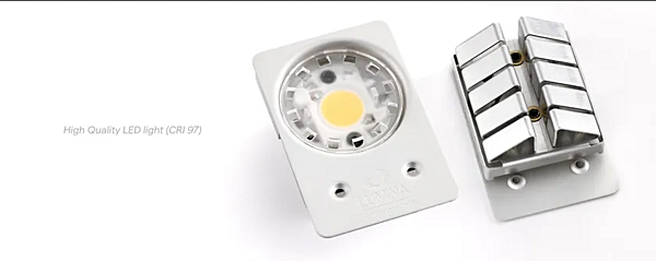 Lampada da tavolo in metallo LED regolabile con braccio oscillante Lumina Daphine Cloe 07L fabbrica Lumina dall'Italia. Foto №5
