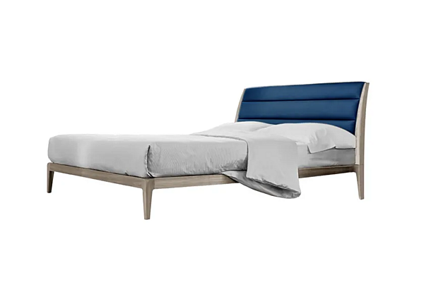 Letto matrimoniale in legno con testata imbottita DALE Verso Nord P 615 fabbrica Dale Italia (by Cantiero) dall'Italia. Foto №3