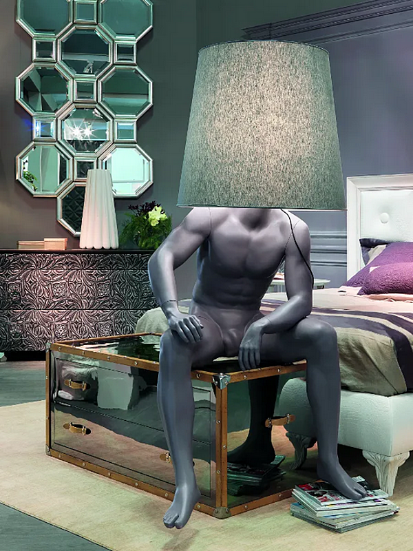 Lampada da terra in metallo George Bizzotto Italia fabbrica Bizzotto Italia dall'Italia. Foto №4