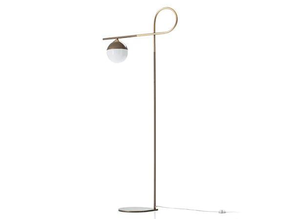 Lampada da terra in ferro LED Node CORTEZARI 1490 fabbrica CORTE ZARI dall'Italia. Foto №1