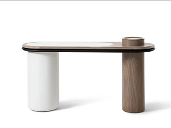 Console ovale in legno Liz GIORGETTI