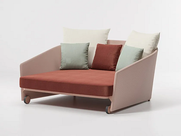 Letto da giardino con ruote KETTAL Bitta Lounge fabbrica KETTAL dall'Italia. Foto №3