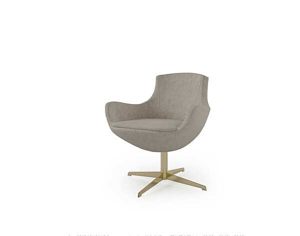 Poltrona in tessuto con base a 4 razze Bizzotto Italia collezione Symphony fabbrica Bizzotto Italia dall'Italia. Foto №1