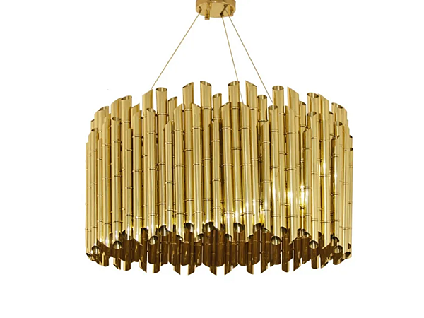 Lampada a sospensione in ottone Saki BRABBU fabbrica BRABBU dall'Italia. Foto №3
