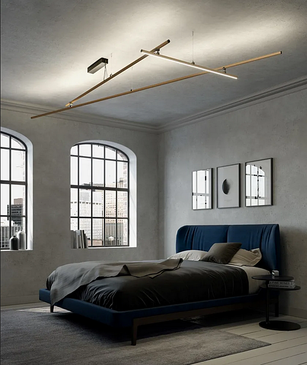 Lampada da soffitto in alluminio anodizzato LED Fabbian Freeline F44 fabbrica Fabbian dall'Italia. Foto №2