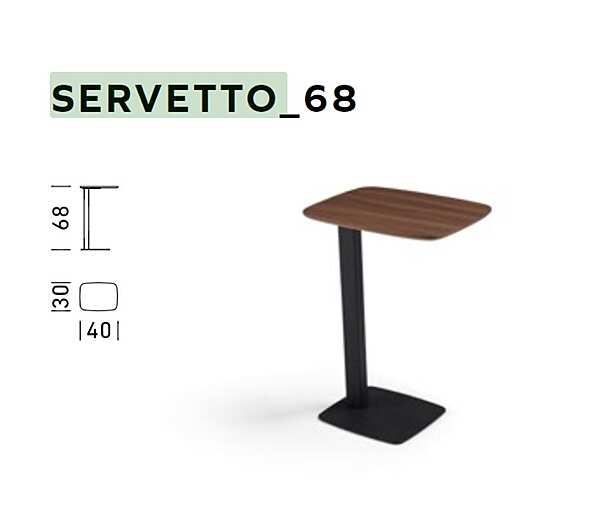 Tavolino da caffe DIENNE Servetto fabbrica DIENNE dall'Italia. Foto №3