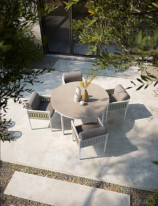 Poltrona da giardino con braccioli in tessuto imbottito Atmosphera Dandy 2.0 DA.PL1 fabbrica ATMOSPHERA dall'Italia. Foto №5
