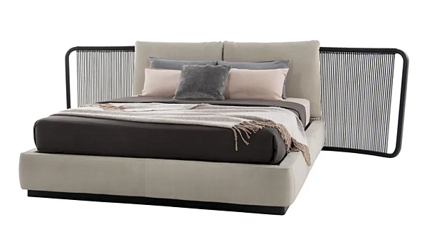 Letto matrimoniale con testata imbottita ALBA OPERA CONTEMPORARY fabbrica OPERA CONTEMPORARY dall'Italia. Foto №2
