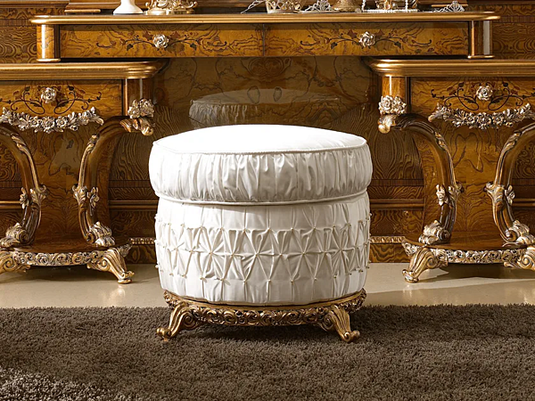 Pouf rotondo in tessuto Dolcevita A.R. Arredamenti 262 fabbrica A.R.ARREDAMENTI SRL dall'Italia. Foto №2