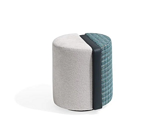 Pouf rotondo in tessuto Summa GIORGETTI 54090