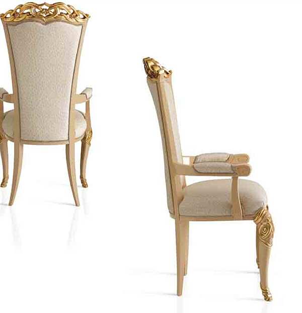 Poltrona in tessuto imbottito con braccioli A.R. Arredamenti Harmony 309 fabbrica A.R.ARREDAMENTI SRL dall'Italia. Foto №4