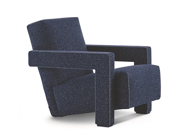 Poltrona in tessuto CASSINA 637 Utrecht fabbrica CASSINA dall'Italia. Foto №4