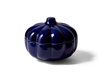 Scatola di stoccaggio in ceramica smaltata lucida TAAC Pumpkin CASSINA Scatola di stoccaggio in ceramica smaltata lucida TAAC Pumpkin CASSINA fabbrica CASSINA dall'Italia