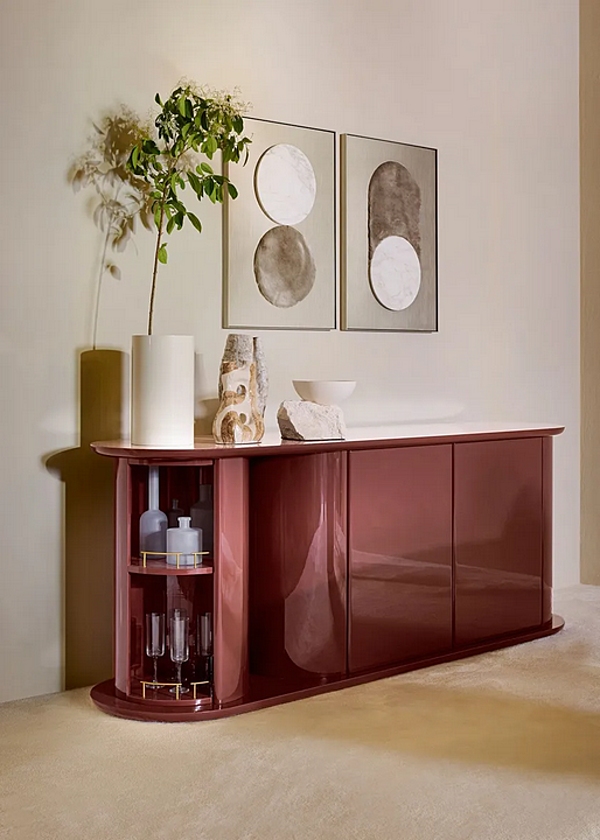 Credenza in legno doppia faccia con porta Hide Seek Gallotti&Radice fabbrica Gallotti & Radice dall'Italia. Foto №5