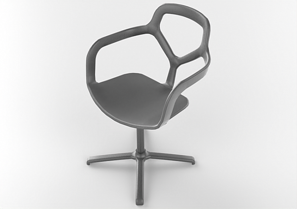 Sedia DESALTO Trace - chair 528 fabbrica DESALTO dall'Italia. Foto №3