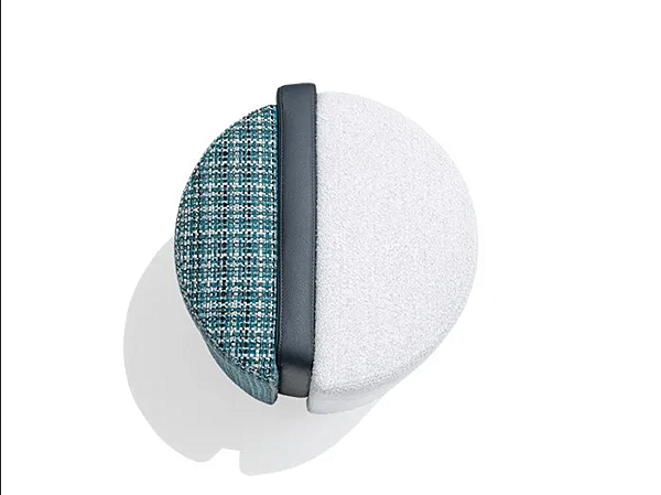 Pouf rotondo in tessuto Summa GIORGETTI 54090 fabbrica GIORGETTI dall'Italia. Foto №2