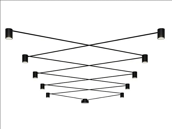 Lampada da soffitto modulare LED in alluminio AXOLIGHT Pivot fabbrica Axolight dall'Italia. Foto №1