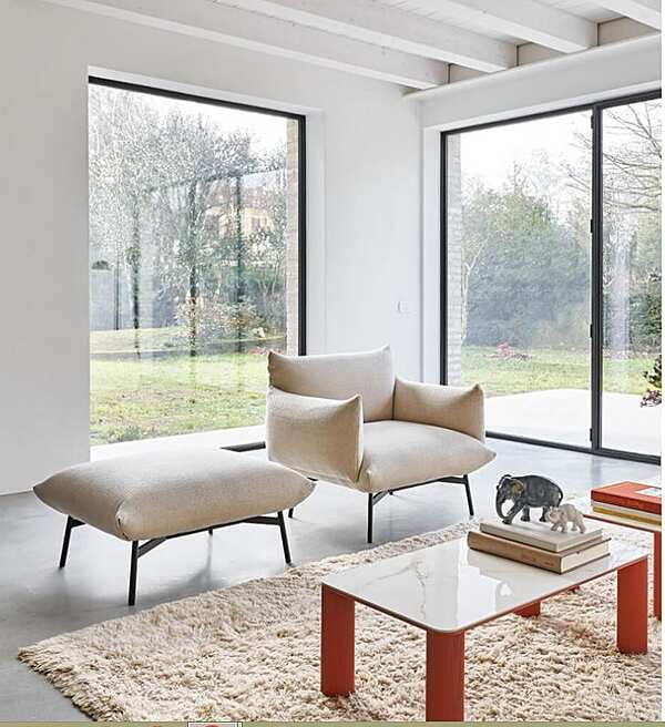 Pouf MIDJ Area S2090B1 fabbrica MIDJ dall'Italia. Foto №7