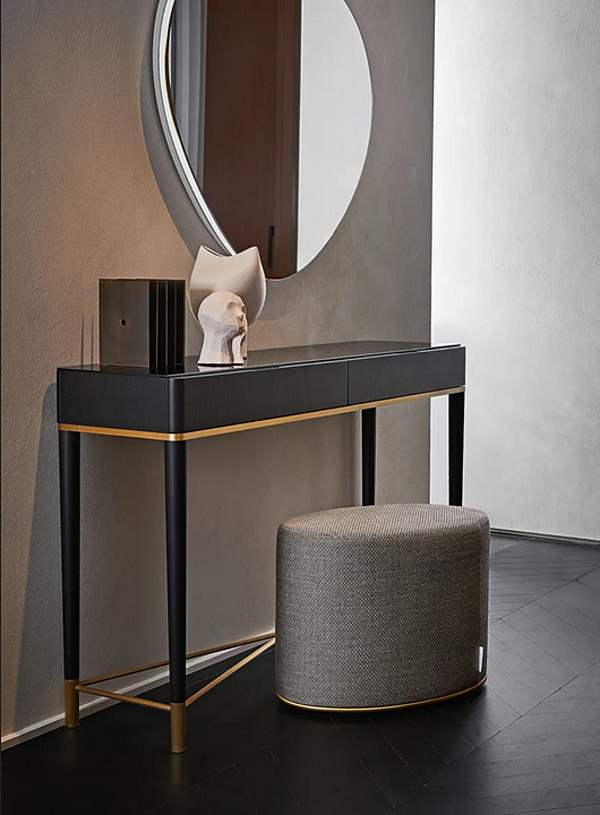 Tavolo console rettangolare in legno con cassetti Gallotti&Radice Tama fabbrica Gallotti & Radice dall'Italia. Foto №3