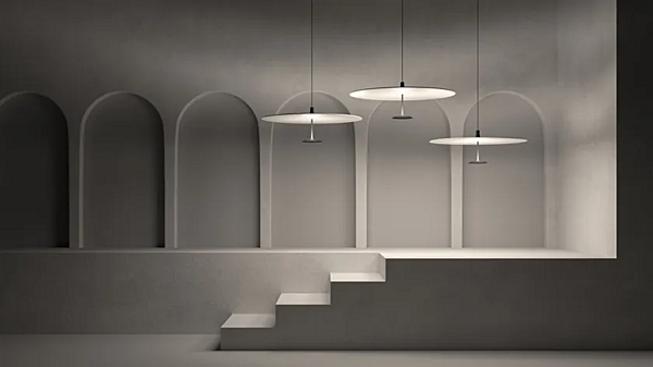 Lampada a sospensione in alluminio dimmerabile LED Lumina DOT 130, 131, 132 fabbrica Lumina dall'Italia. Foto №5
