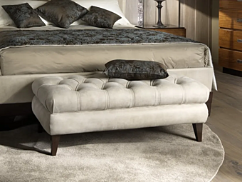 Panca in pelle tufted imbottita Segreti S795 ARTE BROTTO S795 Panca in pelle tufted imbottita Segreti S795 ARTE BROTTO S795 fabbrica Arte Brotto dall'Italia