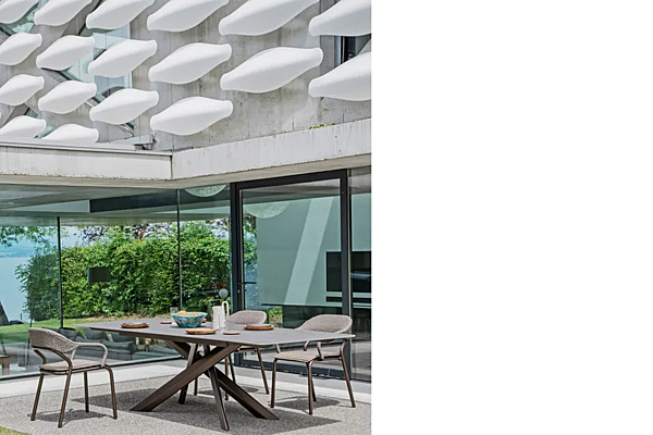 Tavolo rettangolare da giardino in alluminio verniciato a polvere VARASCHIN collezione System Star 244S1, 244S2E, 244S3, 244S4, 244S5E fabbrica VARASCHIN dall'Italia. Foto №10