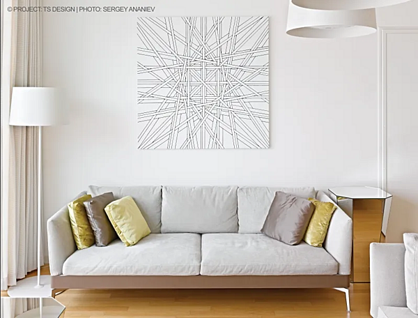 Divano a tre posti in tessuto Feel Good FLEXFORM FEEL GOOD TEN fabbrica FLEXFORM dall'Italia. Foto №2