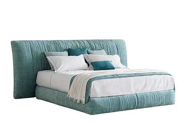 Letto matrimoniale con rivestimento sfoderabile Flou Layla fabbrica Flou dall'Italia. Foto №1