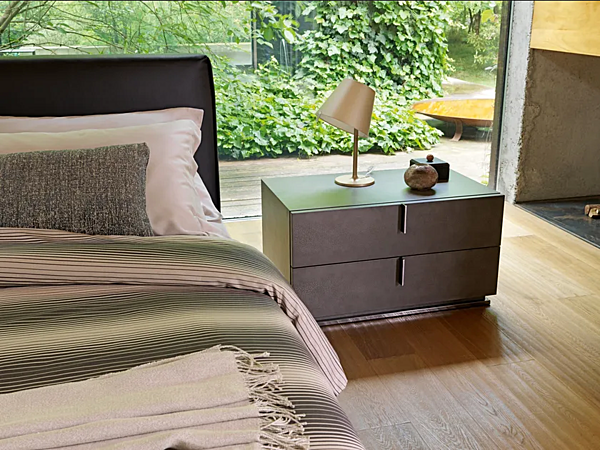 Comodino con cassetti in legno Ari Flou fabbrica Flou dall'Italia. Foto №6
