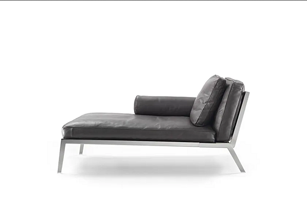 Letto giorno in pelle con copertura removibile Happy FLEXFORM fabbrica FLEXFORM dall'Italia. Foto №2