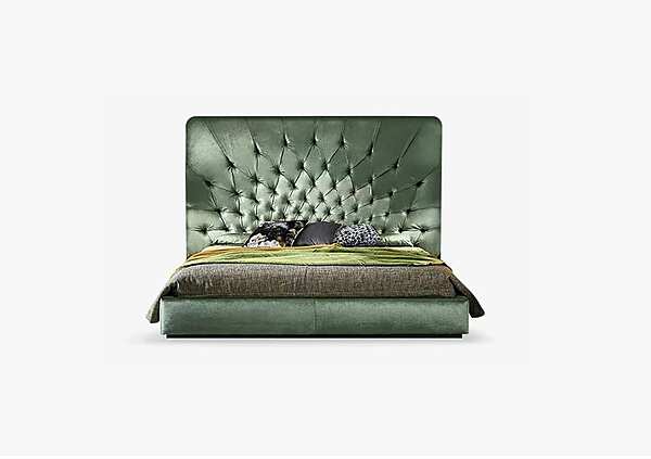 Letto matrimoniale con testata trapuntata in tessuto OPERA CONTEMPORARY VERTIGO 42800/22 fabbrica OPERA CONTEMPORARY dall'Italia. Foto №1
