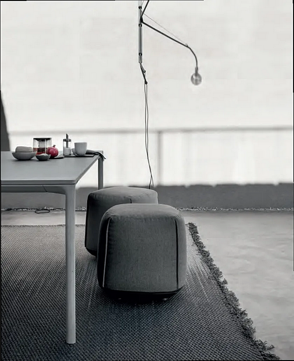 Pouf da giardino in tessuto Sunbrella Brioni Kristalia fabbrica Kristalia dall'Italia. Foto №7