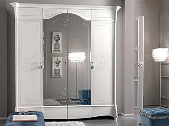Armadio in legno specchiato CASA +39 PRESTIGE 314