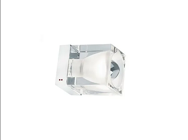 Faretto da parete in cristallo Fabbian Cubetto fabbrica Fabbian dall'Italia. Foto №3