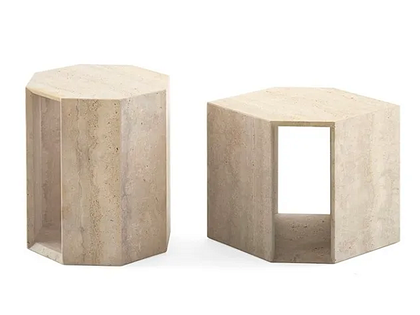 Tavolino da caffè in marmo Prism Gallotti&Radice fabbrica Gallotti & Radice dall'Italia. Foto №7