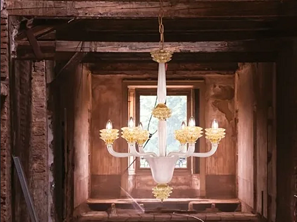 Lampadario in cristallo di Murano fatto a mano Diamante MULTIFORME fabbrica MULTIFORME dall'Italia. Foto №4