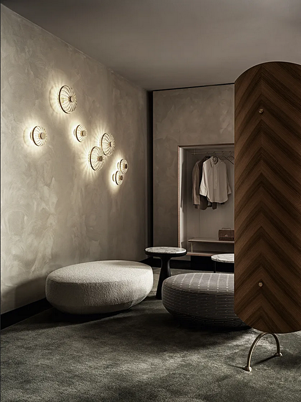 Applique da parete in cristallo fatto a mano LED Jolie Gallotti&Radice fabbrica Gallotti & Radice dall'Italia. Foto №2