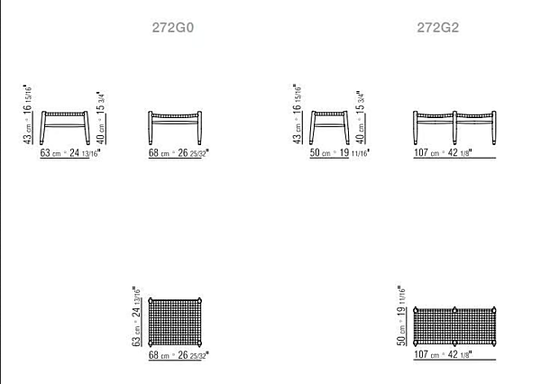 Pouf rettangolare da esterno in tessuto Tessa FLEXFORM fabbrica FLEXFORM dall'Italia. Foto №3